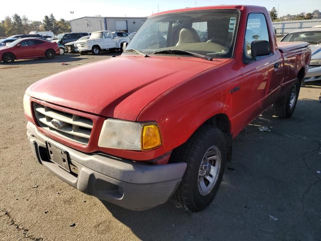 1FTYR10D62PA45360 - 2002 FORD RANGER RED photo 1