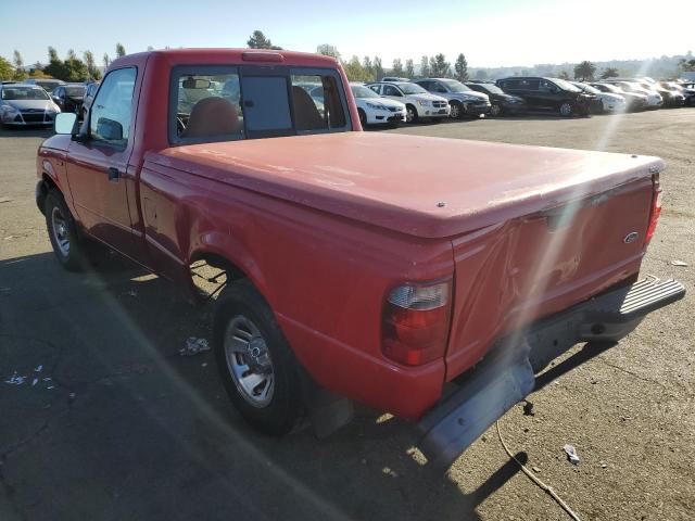 1FTYR10D62PA45360 - 2002 FORD RANGER RED photo 2