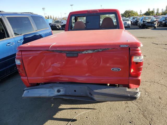 1FTYR10D62PA45360 - 2002 FORD RANGER RED photo 6