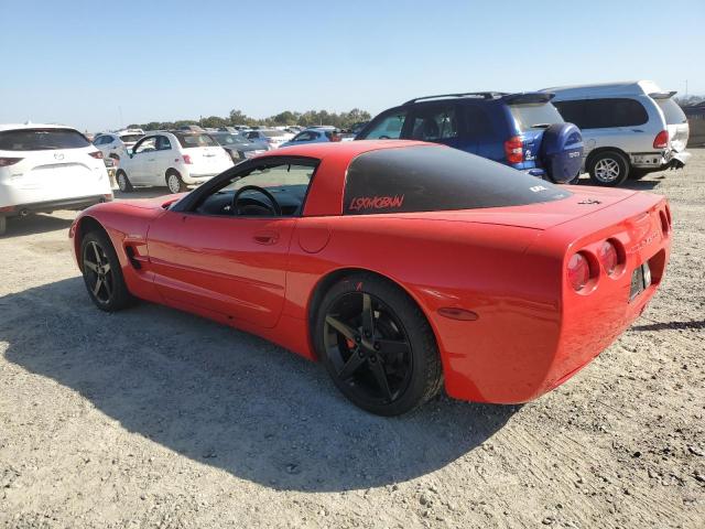 1G1YY22G815100474 - 2001 CHEVROLET CORVETTE RED photo 2