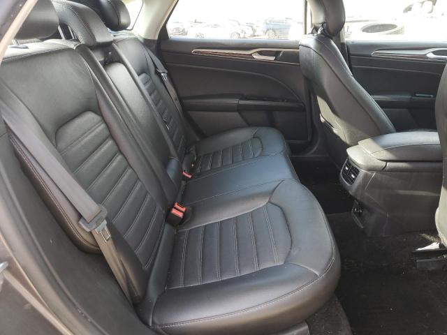 1FA6P0HD7E5404345 - 2014 FORD FUSION SE GRAY photo 10