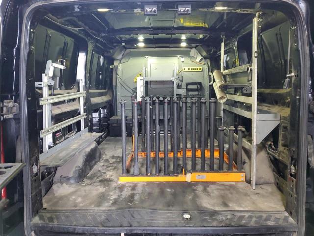 1FTYE1YM3HKA53440 - 2017 FORD TRANSIT T-150 BLACK photo 10