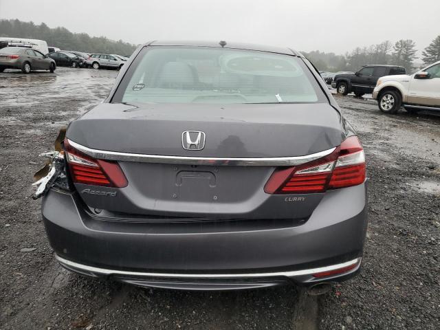 1HGCR2F78GA069852 - 2016 HONDA ACCORD EX GRAY photo 6