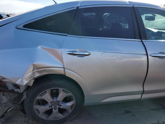 5J6TF2H55CL801026 - 2012 HONDA CROSSTOUR EXL ვერცხლისფერი ფოტო 10