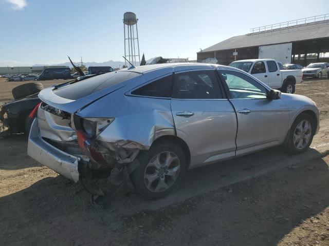 5J6TF2H55CL801026 - 2012 HONDA CROSSTOUR EXL SILVER photo 3