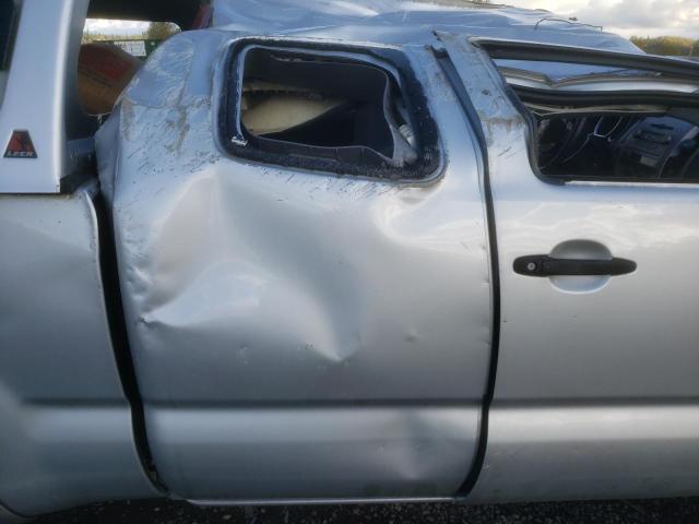 5TEUU42N45Z116895 - 2005 TOYOTA TACOMA ACCESS CAB ვერცხლისფერი ფოტო 10