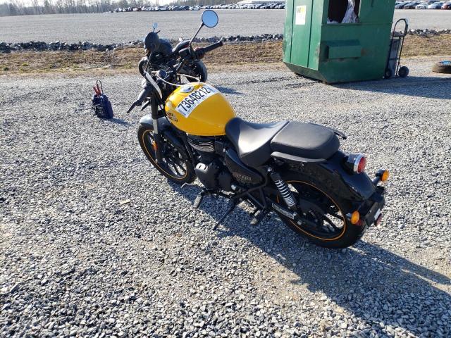 ME3FDP209NV301387 - 2022 ROYAL ENFIELD MOTORS METEOR 350 YELLOW photo 3