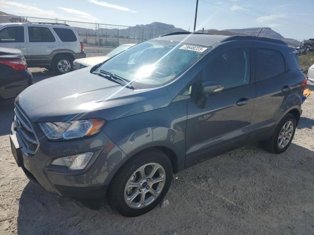 MAJ3P1TE9JC232169 - 2018 FORD ECOSPORT SE GRAY photo 1
