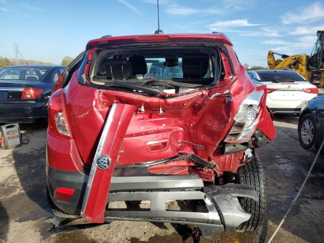 KL4CJGSB8GB753317 - 2016 BUICK ENCORE RED photo 6