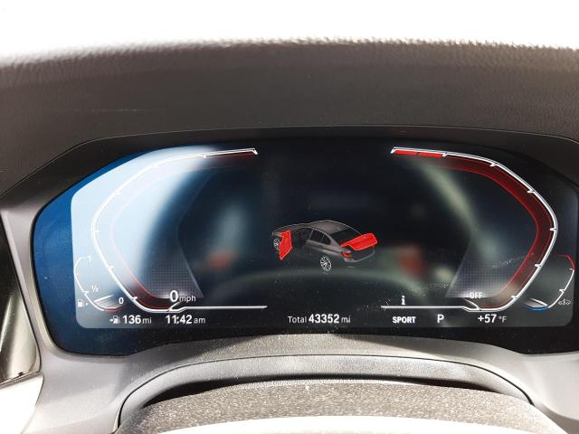 WBA5R7C5XKFH23267 - 2019 BMW 330XI Blanco foto 9