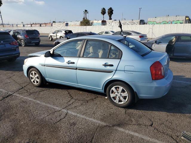 KMHCM46C39U297566 - 2009 HYUNDAI ACCENT GLS TURQUOISE photo 2