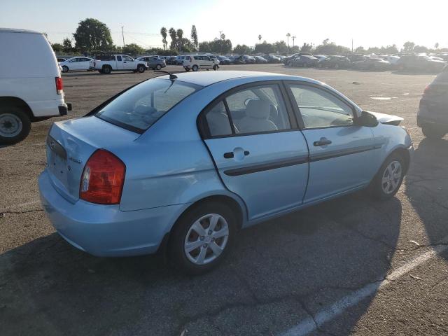 KMHCM46C39U297566 - 2009 HYUNDAI ACCENT GLS TURQUOISE photo 3