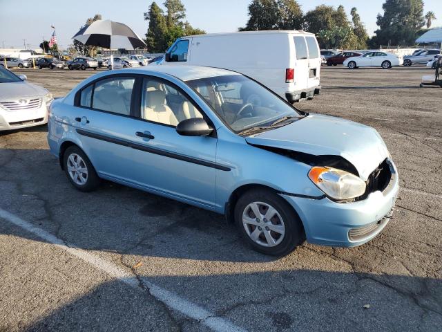 KMHCM46C39U297566 - 2009 HYUNDAI ACCENT GLS TURQUOISE photo 4