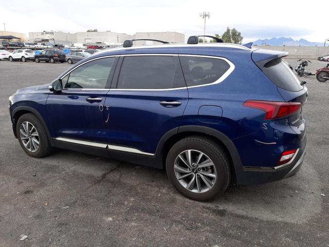 5NMS53AD5LH237164 - 2020 HYUNDAI SANTA FE LIMITED BLUE photo 2