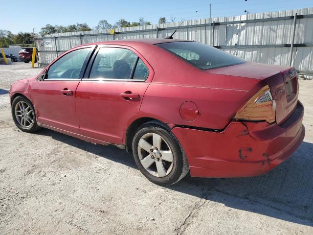 3FAHP0HA0AR278738 - 2010 FORD FUSION SE RED photo 2