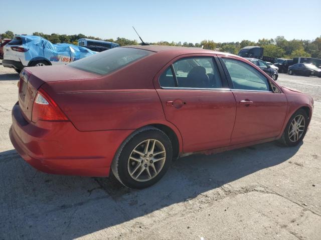 3FAHP0HA0AR278738 - 2010 FORD FUSION SE RED photo 3