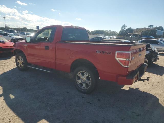 1FTRF12W09KB23991 - 2009 FORD F150 წითელი ფოტო 2