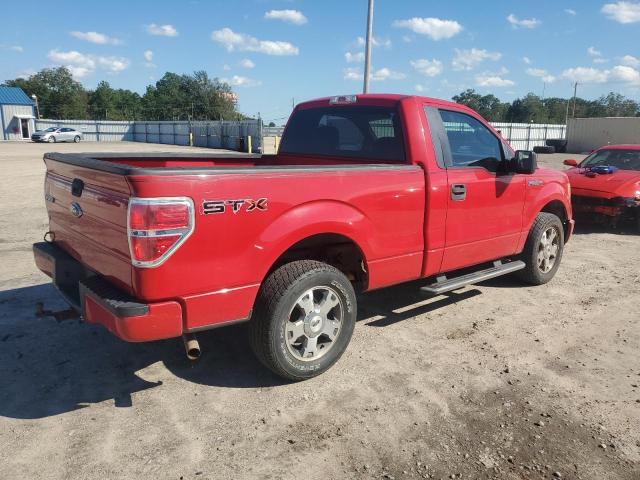 1FTRF12W09KB23991 - 2009 FORD F150 წითელი ფოტო 3