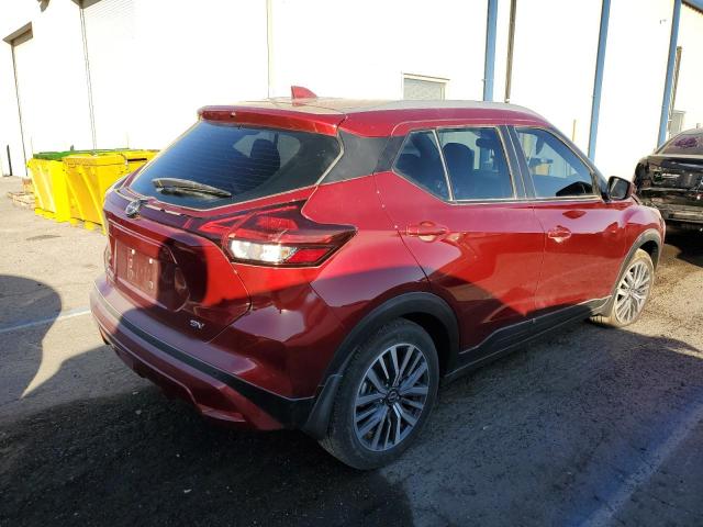 3N1CP5CVXPL504116 - 2023 NISSAN KICKS SV RED photo 3