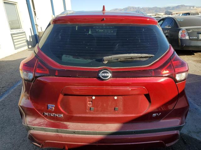 3N1CP5CVXPL504116 - 2023 NISSAN KICKS SV RED photo 6