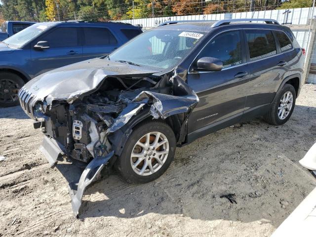 1C4PJLCB7FW553762 - 2015 JEEP CHEROKEE LATITUDE GRAY photo 1