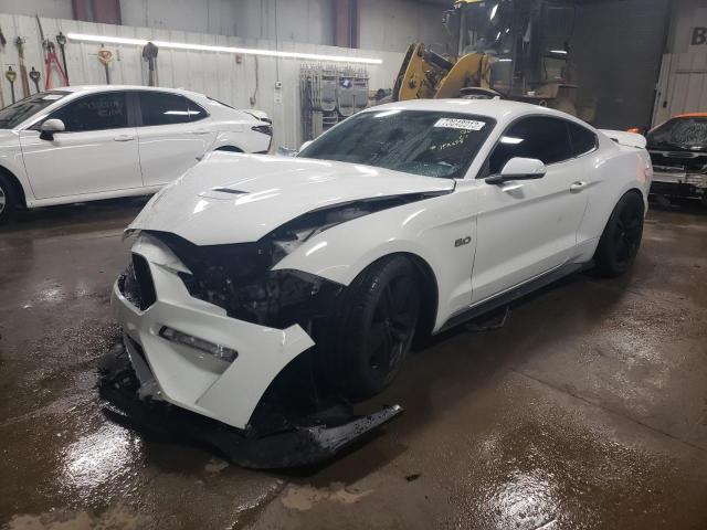1FA6P8CF4L5143390 - 2020 FORD MUSTANG GT WHITE photo 1