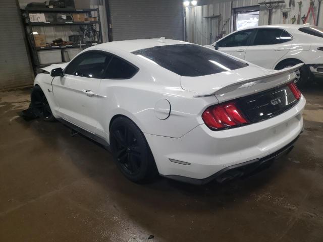 1FA6P8CF4L5143390 - 2020 FORD MUSTANG GT WHITE photo 2