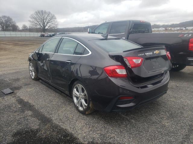 1G1BF5SM9H7165741 - 2017 CHEVROLET CRUZE PREMIER BLACK photo 2