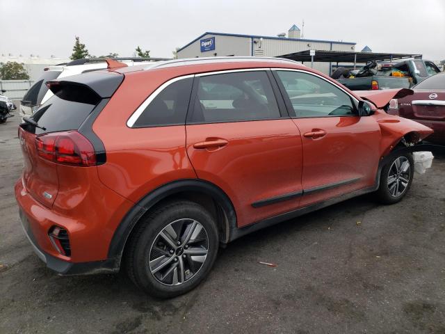 KNDCB3LC4N5537303 - 2022 KIA NIRO LX ORANGE photo 3