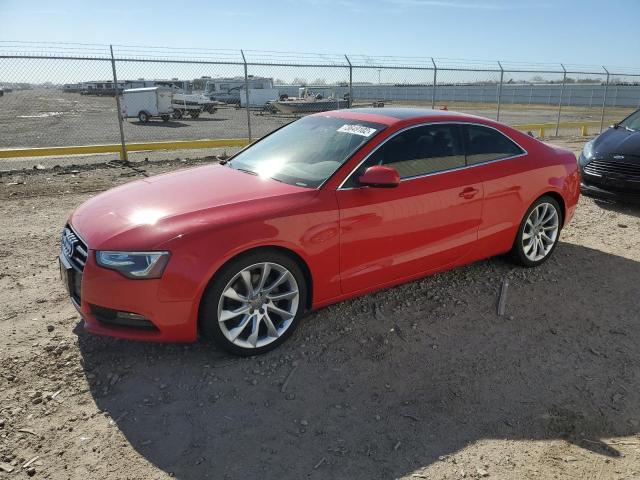 WAULFAFR2DA015135 - 2013 AUDI A5 PREMIUM PLUS RED photo 1