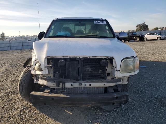 5TBRT34155S469844 - 2005 TOYOTA TUNDRA ACCESS CAB SR5 WHITE photo 5