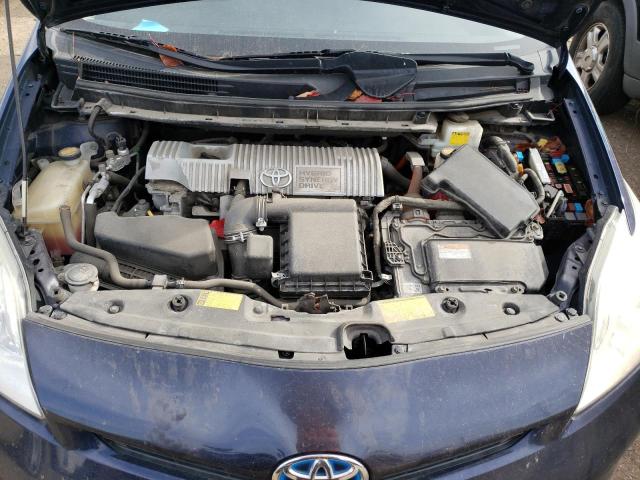 JTDKN3DU4E0361201 - 2014 TOYOTA PRIUS BLUE photo 11