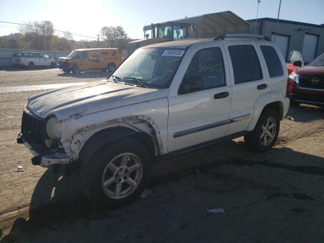 1J4GK58KX5W505327 - 2005 JEEP LIBERTY LIMITED WHITE photo 1