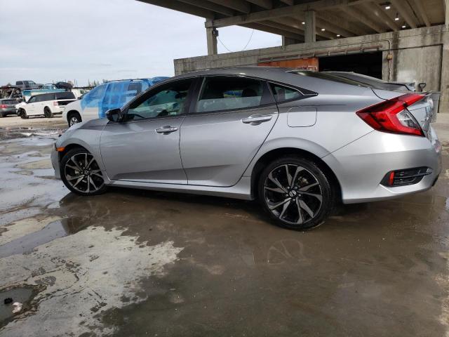 2HGFC2F86MH515405 - 2021 HONDA CIVIC SPORT 银色 照片 2