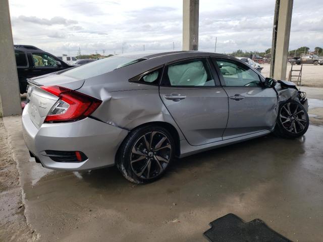 2HGFC2F86MH515405 - 2021 HONDA CIVIC SPORT 银色 照片 3