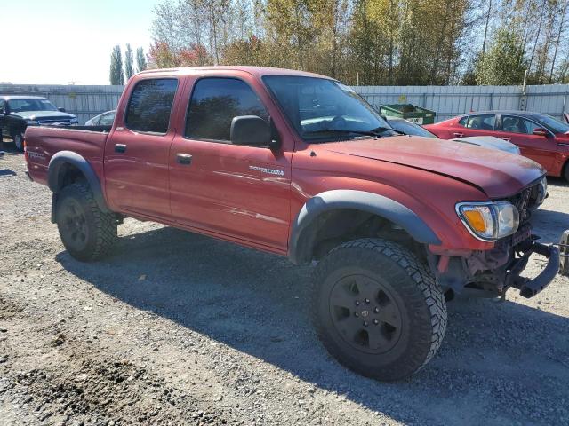 5TEGN92N61Z824390 - 2001 TOYOTA TACOMA DOUBLE CAB PRERUNNER RED photo 4