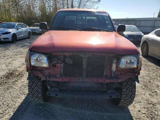 5TEGN92N61Z824390 - 2001 TOYOTA TACOMA DOUBLE CAB PRERUNNER RED photo 5