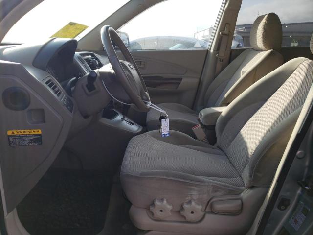 KM8JN12D37U476592 - 2007 HYUNDAI TUCSON SE BLUE photo 7