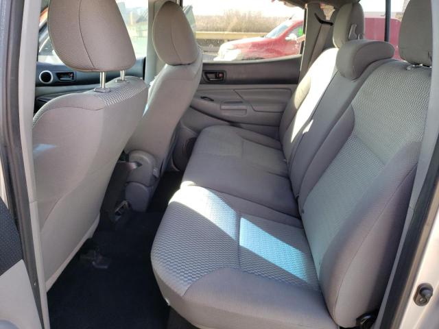 5TFLU4EN1DX063716 - 2013 TOYOTA TACOMA DOUBLE CAB Argent photo 10