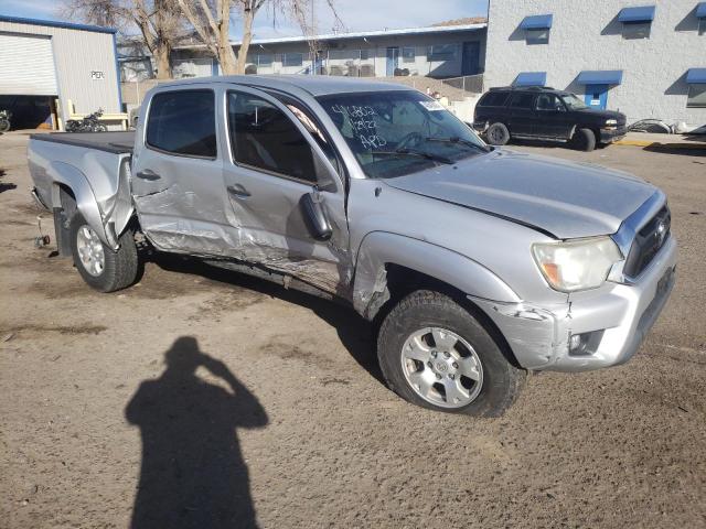 5TFLU4EN1DX063716 - 2013 TOYOTA TACOMA DOUBLE CAB Argent photo 4