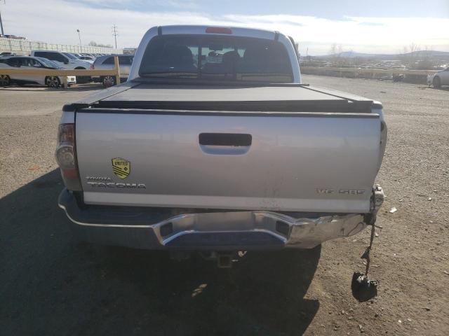 5TFLU4EN1DX063716 - 2013 TOYOTA TACOMA DOUBLE CAB Argent photo 6