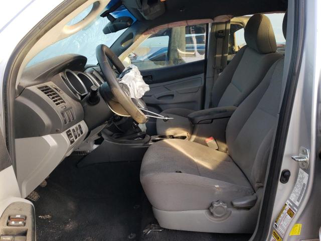 5TFLU4EN1DX063716 - 2013 TOYOTA TACOMA DOUBLE CAB Argent photo 7