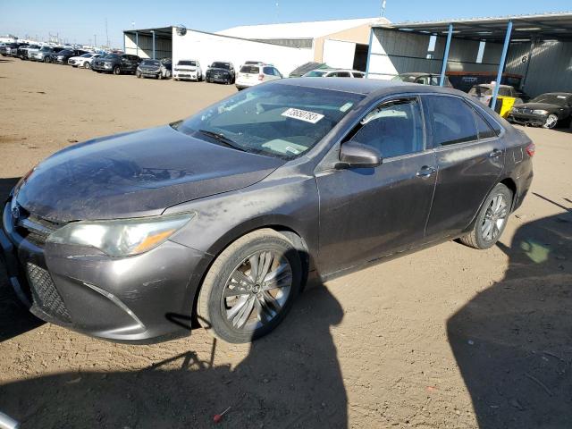 4T1BF1FK6FU874114 - 2015 TOYOTA CAMRY LE GRAY photo 1