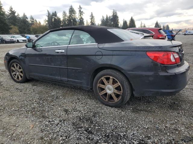 1C3LC65M18N692968 - 2008 CHRYSLER SEBRING LIMITED BLACK photo 2