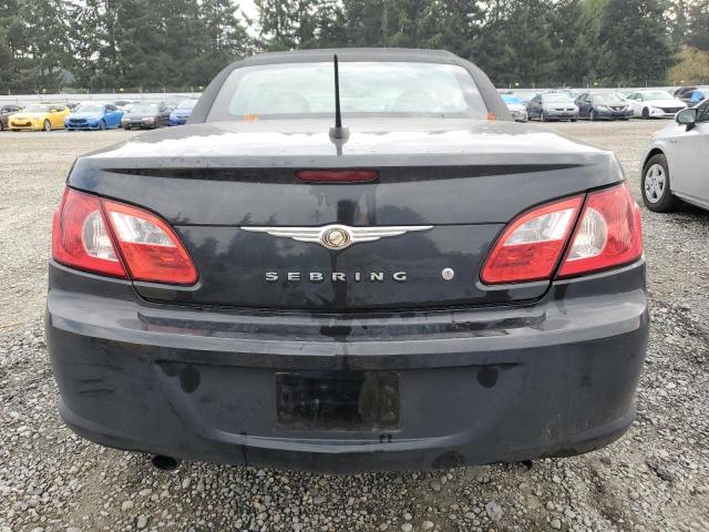 1C3LC65M18N692968 - 2008 CHRYSLER SEBRING LIMITED BLACK photo 6