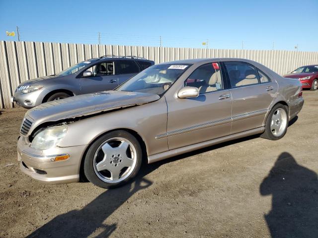 WDBNG73J92A261864 - 2002 MERCEDES-BENZ S 55 AMG GOLD photo 1