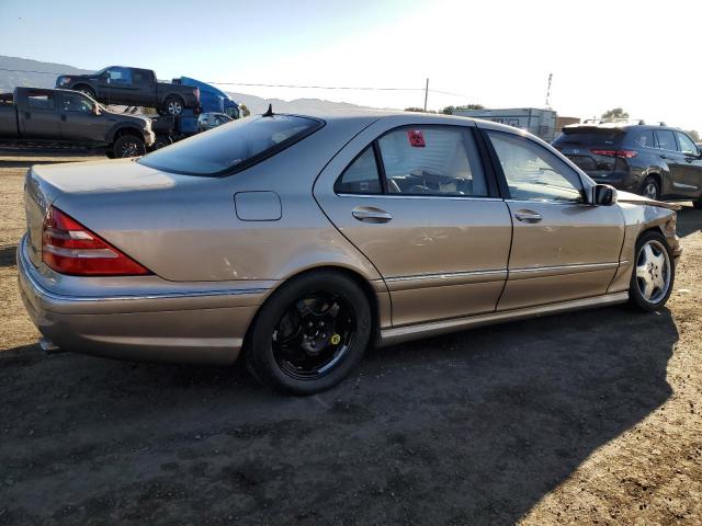 WDBNG73J92A261864 - 2002 MERCEDES-BENZ S 55 AMG GOLD photo 3