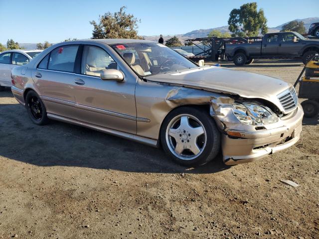 WDBNG73J92A261864 - 2002 MERCEDES-BENZ S 55 AMG GOLD photo 4