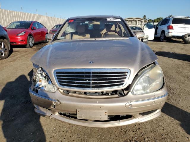 WDBNG73J92A261864 - 2002 MERCEDES-BENZ S 55 AMG GOLD photo 5