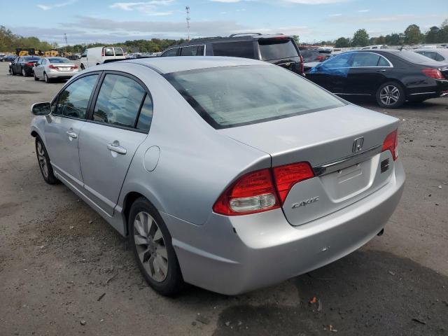 2HGFA1F90AH519101 - 2010 HONDA CIVIC EXL ვერცხლისფერი ფოტო 2